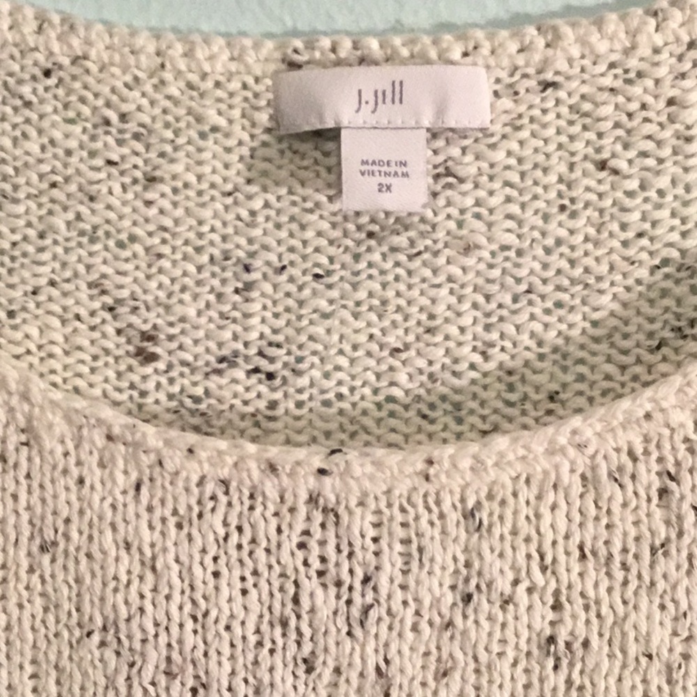 J. Jill Speckled Knit Sweater - Picture 2 of 9